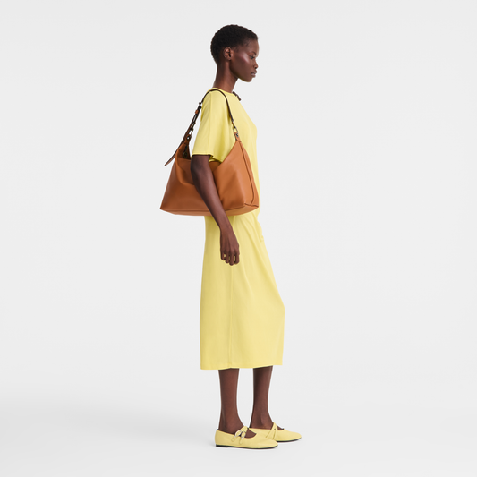 Longchamp Le Pliage Xtra XL Hobo Bag Cashew 腰果啡 官方圖 2