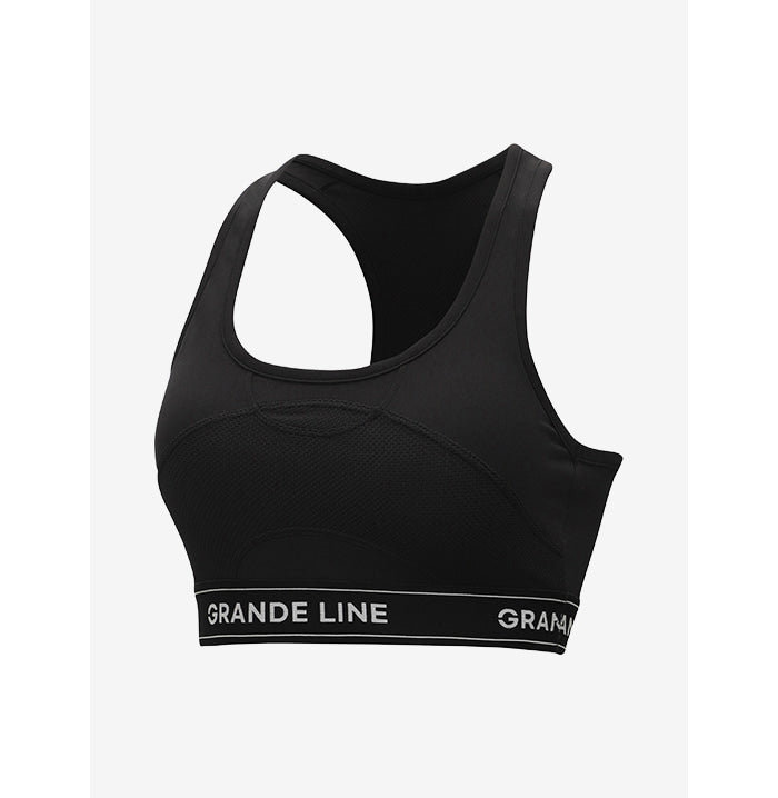 GRANDELINE - El-Flex Mesh Active Bra Top 黑 商品圖片