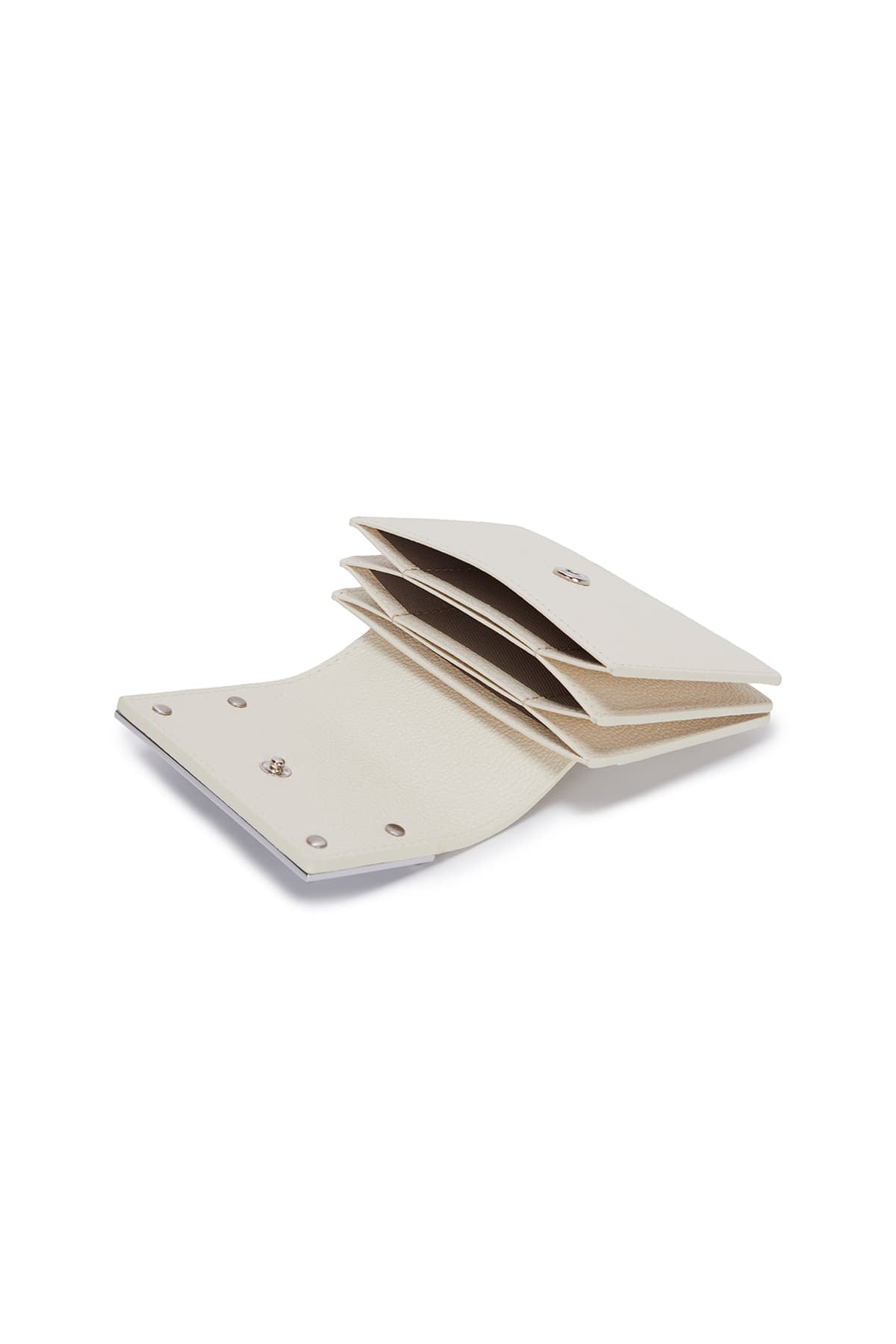 Matin Kim Accordion Wallet in White 白色 細節圖 2