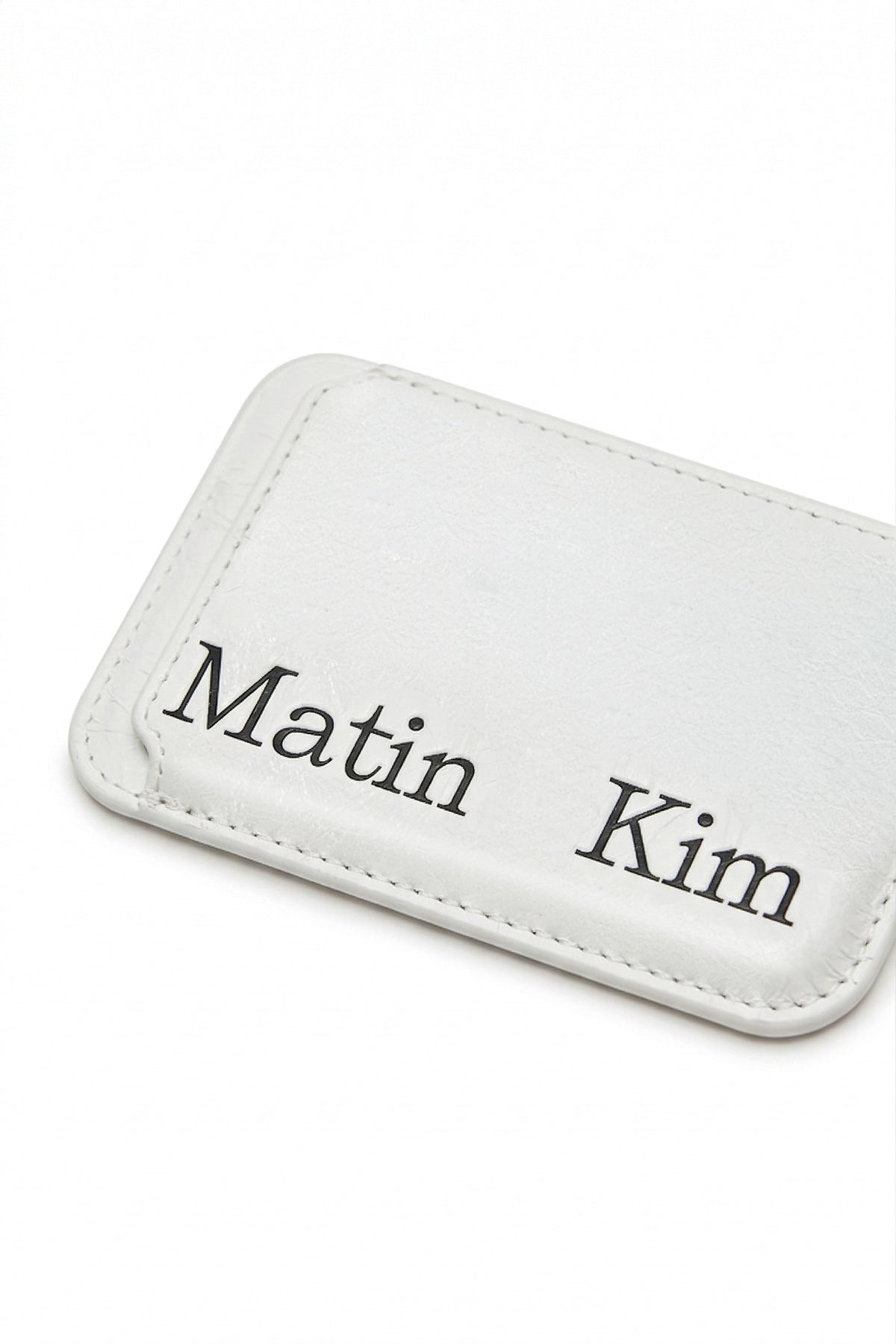 Matin Kim Matin Magnetic Card Wallet in Ivory 象牙白 細節圖 3