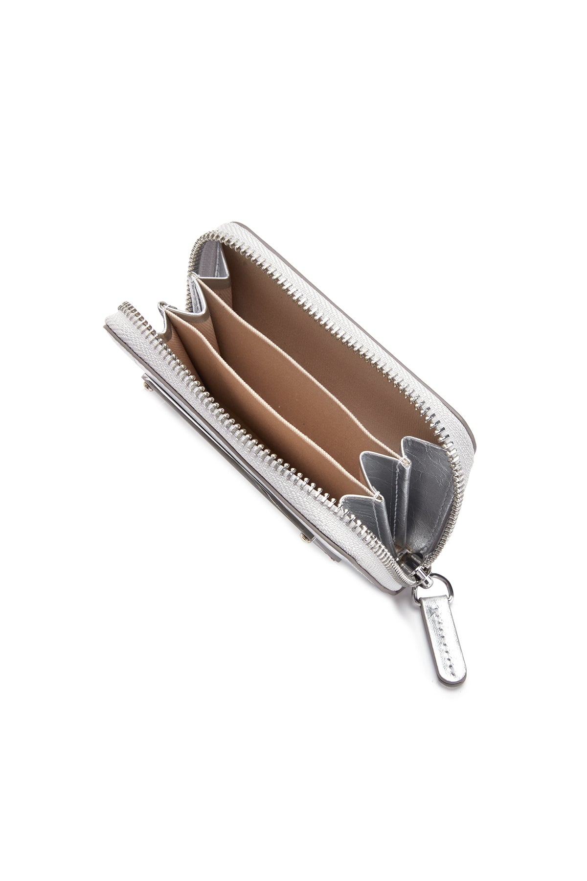 Matin Kim Vintage Compact Wallet in Silver 銀色 細節圖 2
