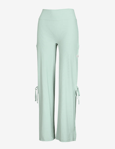 GRANDELINE - El-Flex Rib Side Slit Wide Pants 薄荷綠 商品圖片