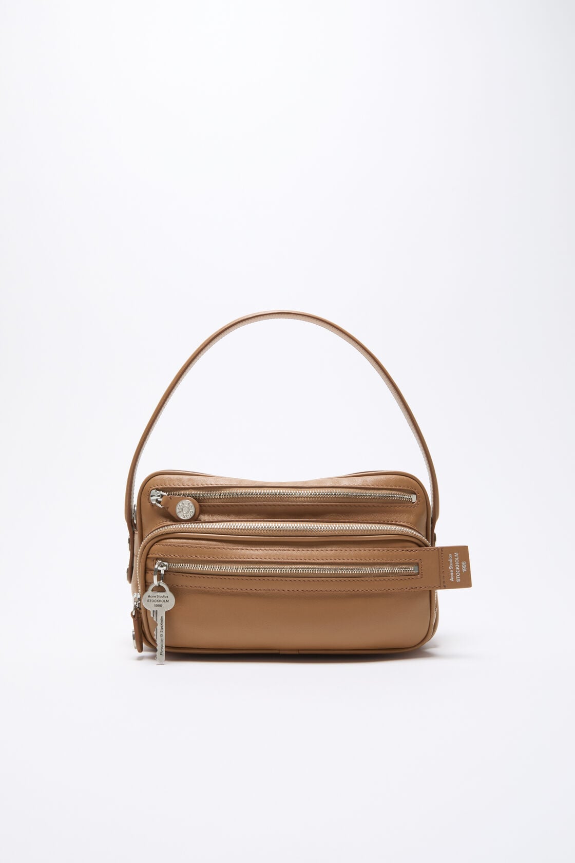 Acne Studios Camero Party Shoulder Bag Caramel brown official image 8