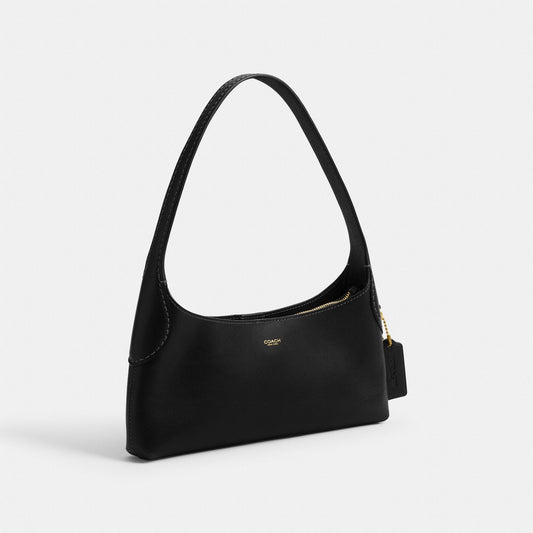 Coach BROOKLYN 26 黑色單肩手袋 側面
