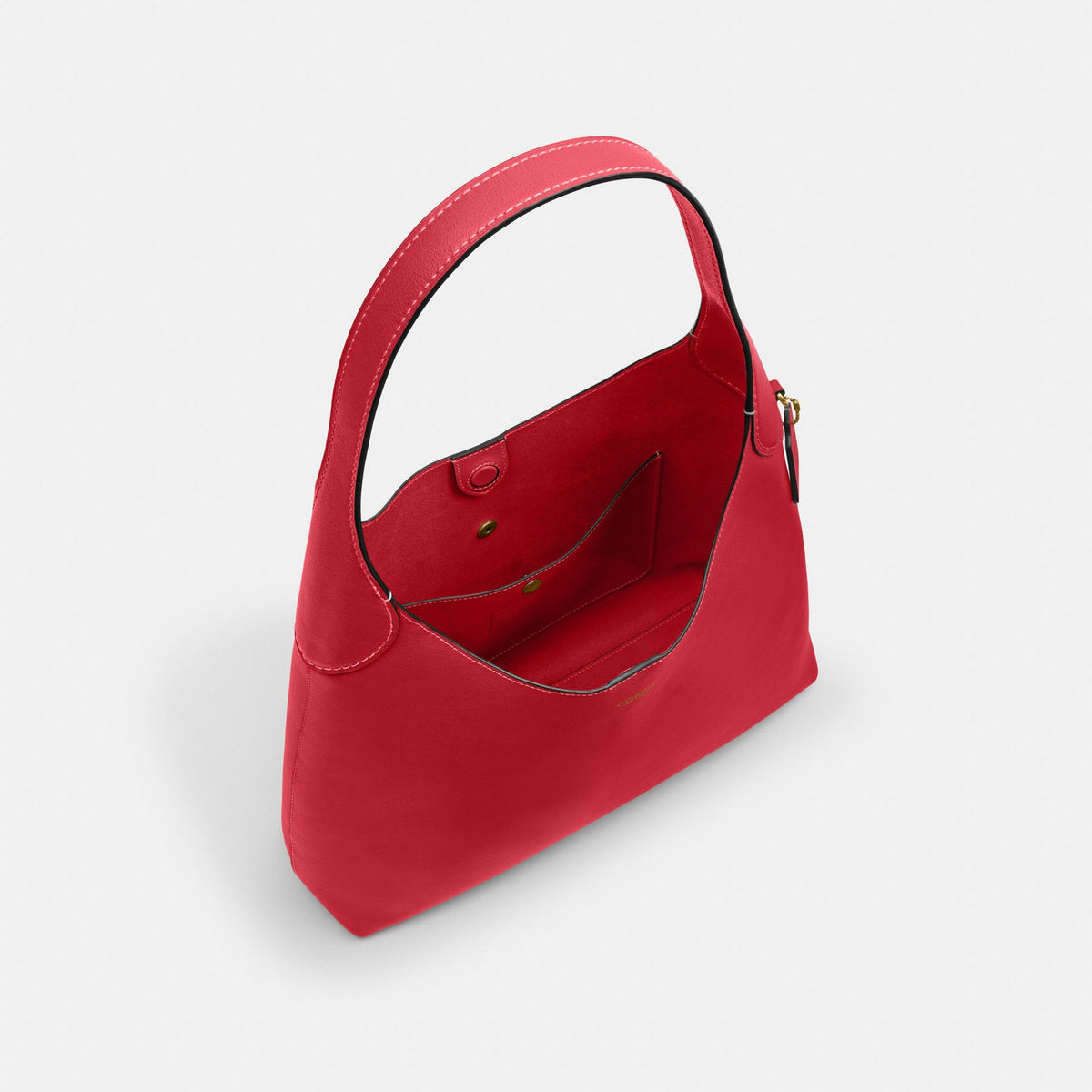 Coach Brooklyn Shoulder Bag 34 Scarlet 主圖 5