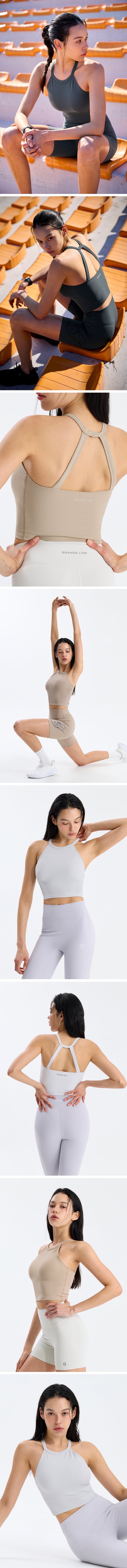 GRANDELINE - El-Flex Sporty Halter Top 商品圖片 2