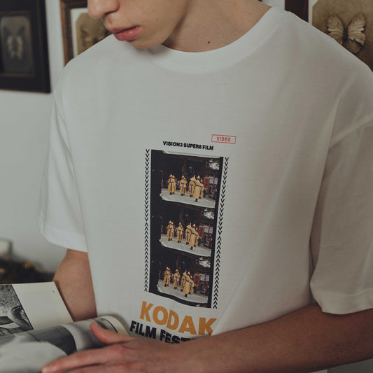 KODAK Film Festival Frame Short Sleeve T-Shirt White main image