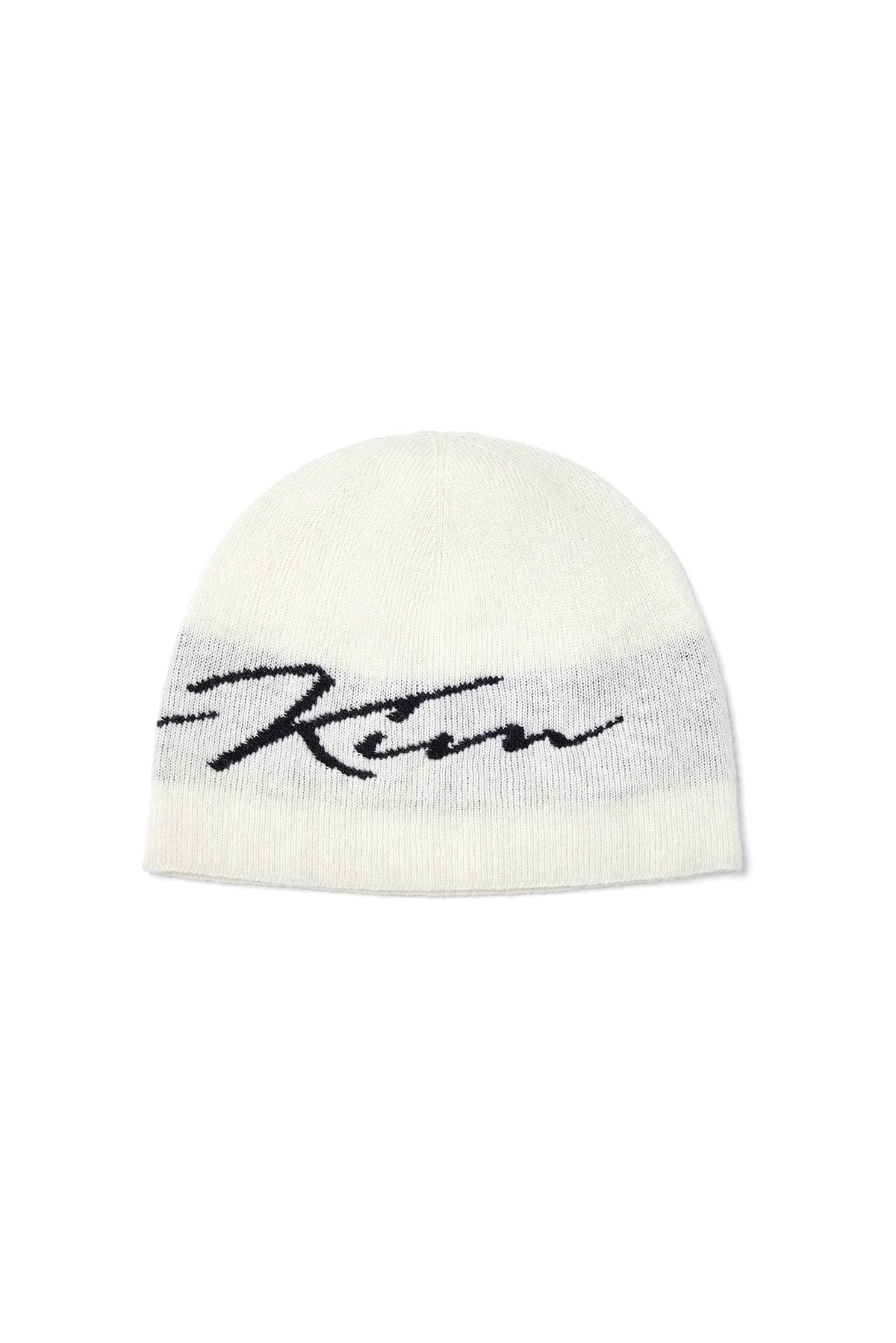 Matin Kim Matin Logo Script Beanie in Ivory 象牙白 細節圖 2