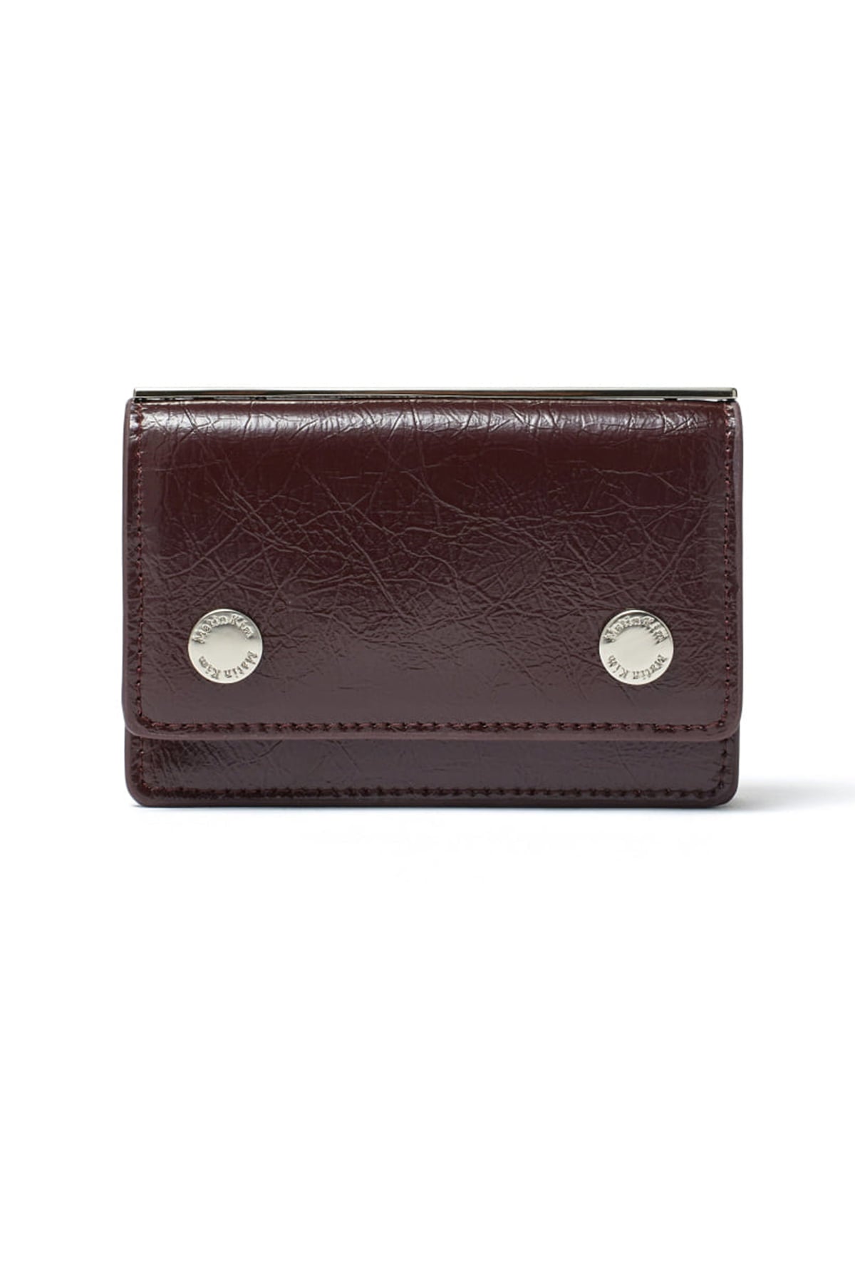 Matin Kim Pocketpack Accordion Wallet in Burgundy 酒紅色 風琴銀包 韓國代購 香港
