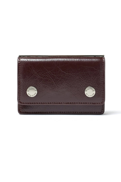 Matin Kim Pocketpack Accordion Wallet in Burgundy 酒紅色 風琴銀包 韓國代購 香港
