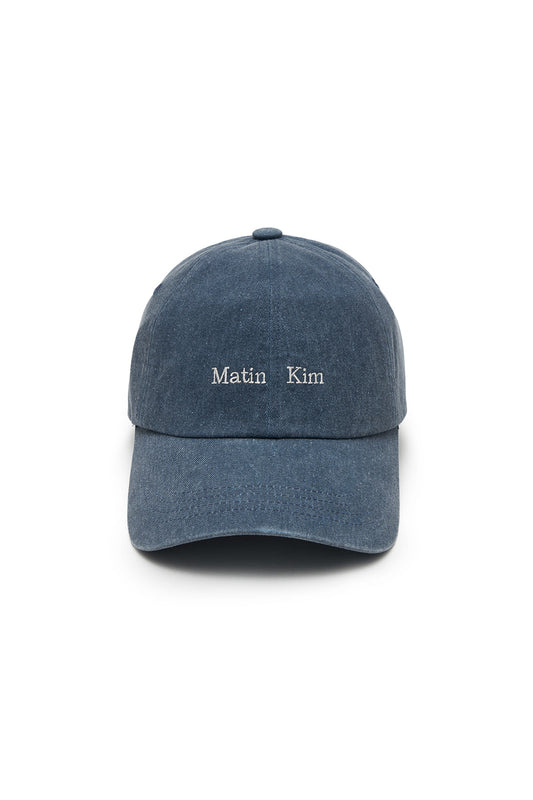 Matin Kim Matin Mini Classic Logo Ball Cap in Smoke Blue 煙燻藍 棒球帽 韓國代購 香港