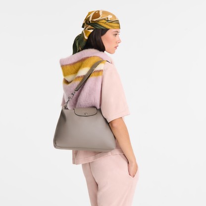 Longchamp Le Pliage Xtra XL Hobo Bag Turtledove 灰褐色 官方圖 2