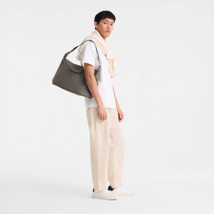 Longchamp Le Pliage Xtra XL Hobo Bag Turtledove 灰褐色 官方圖 2