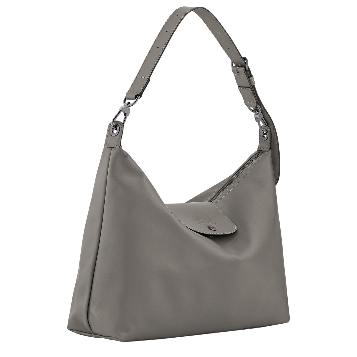 Longchamp Le Pliage Xtra XL Hobo Bag Turtledove 灰褐色 官方圖 3
