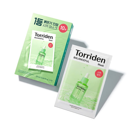 Torriden Balanceful Control Mask - 積雪草舒緩面膜 香港