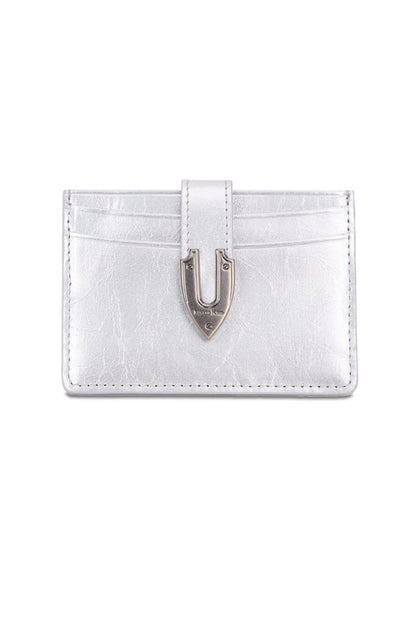 Matin Kim Western Buckle Card Wallet in Silver 銀色 卡片銀包 韓國代購 香港