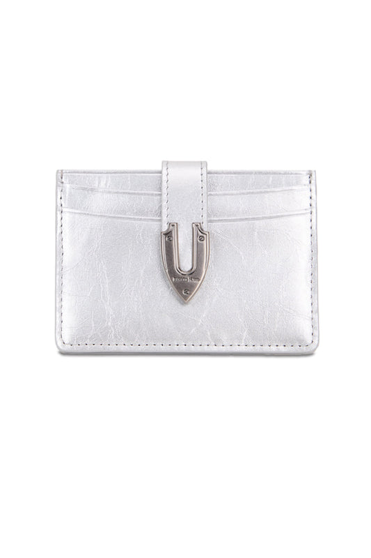 Matin Kim Western Buckle Card Wallet in Silver 銀色 卡片銀包 韓國代購 香港