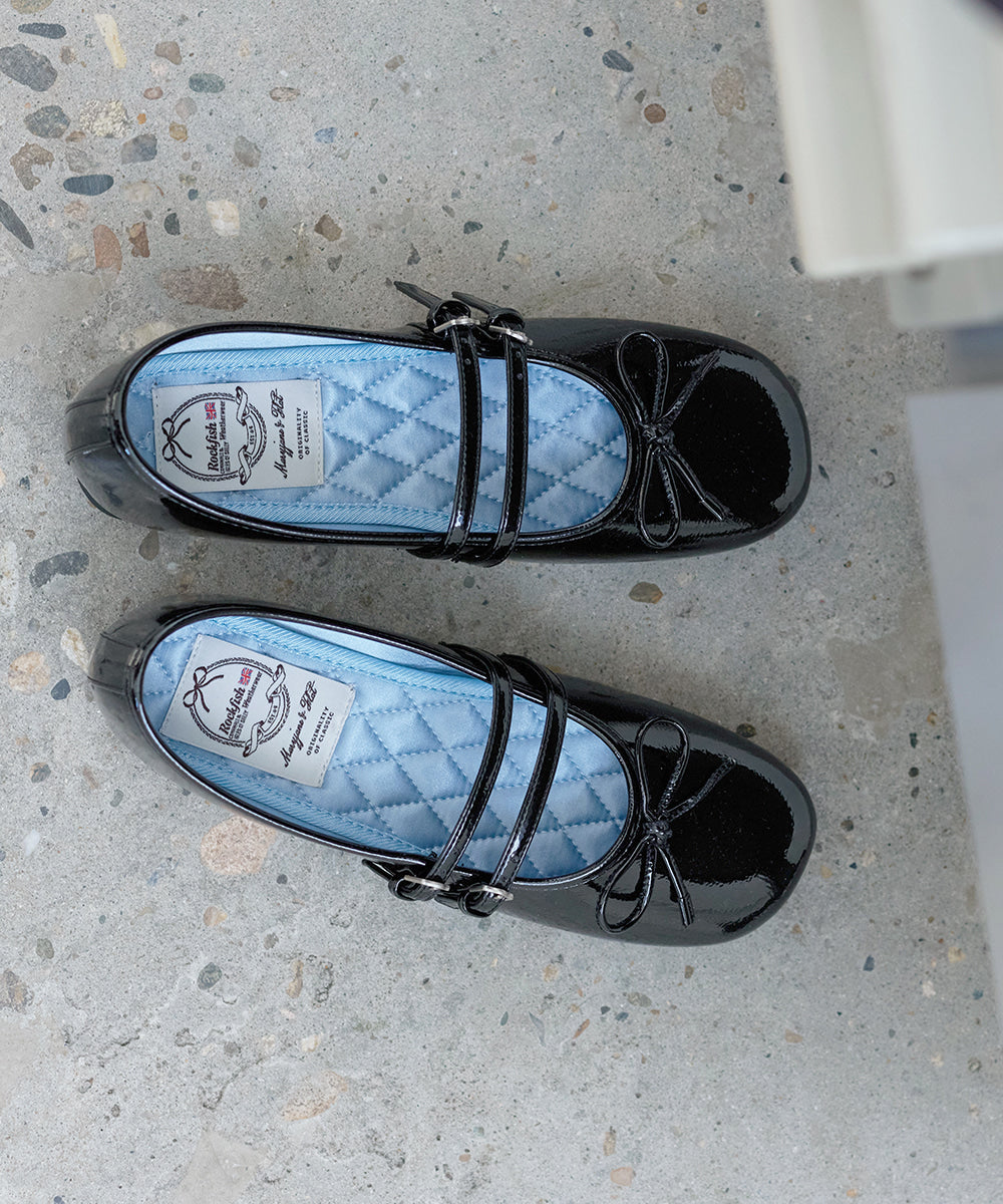 Rockfish Enamel Maryjanes 側面