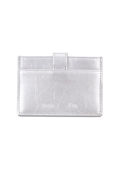Matin Kim Western Buckle Card Wallet in Silver 銀色 細節圖 1
