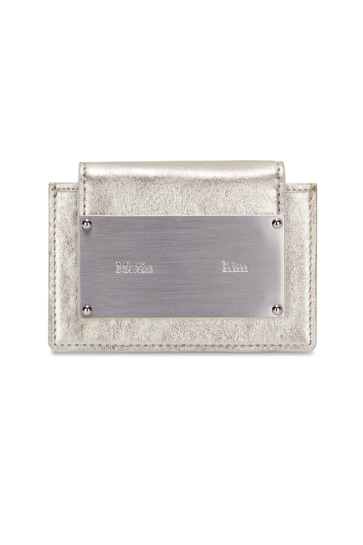 Matin Kim Accordion Wallet in Gold 金色 風琴銀包 韓國代購 香港