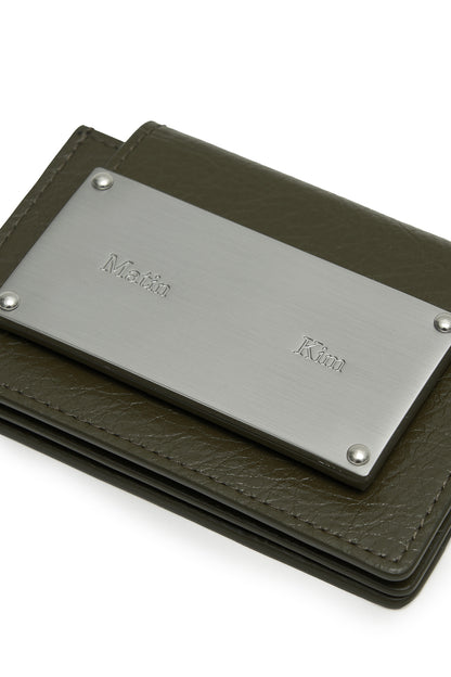 Matin Kim Accordion Wallet in Khaki 卡其色 細節圖 3