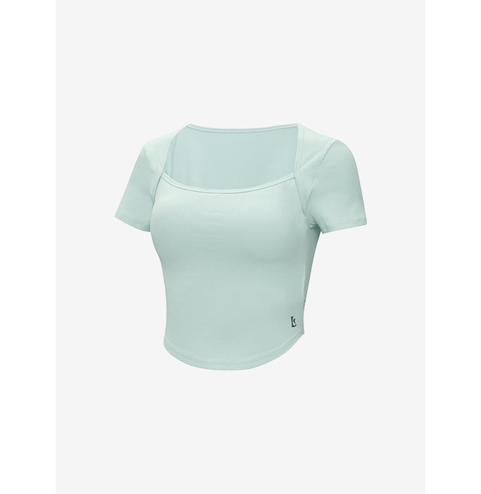 GRANDELINE - El-Flex Rib Bolero Short Sleeve 薄荷綠 商品圖片