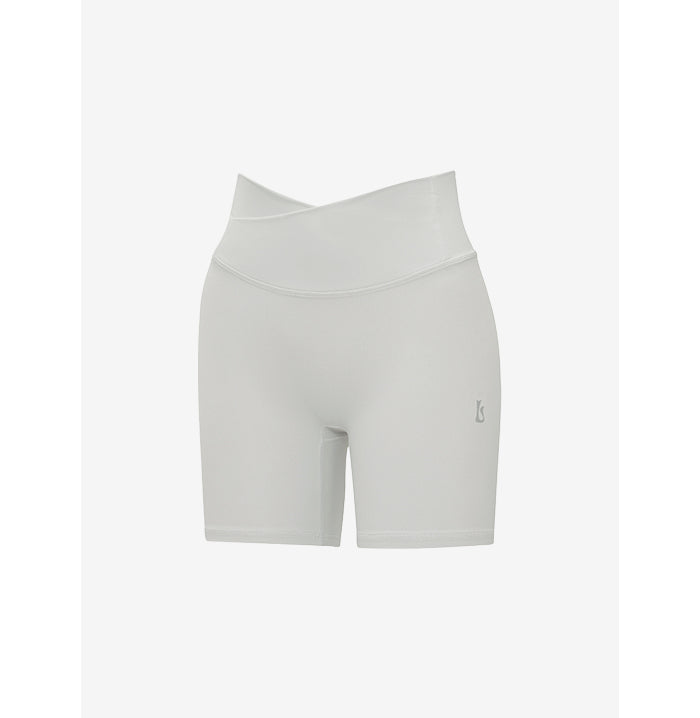 GRANDELINE - El-Flex Cross-up Cropped Leggings 淺灰 商品圖片
