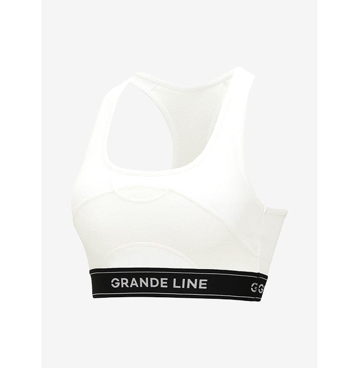 GRANDELINE - El-Flex Mesh Active Bra Top 象牙白 商品圖片
