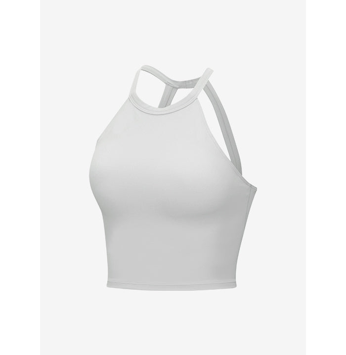 GRANDELINE - El-Flex Sporty Halter Top 淺灰 商品圖片