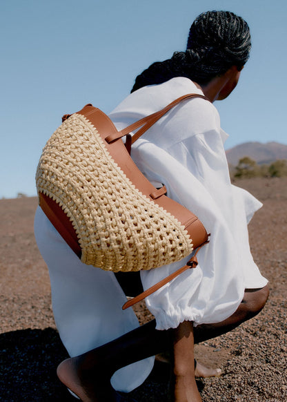 Polène Cyme Mini - Raffia
