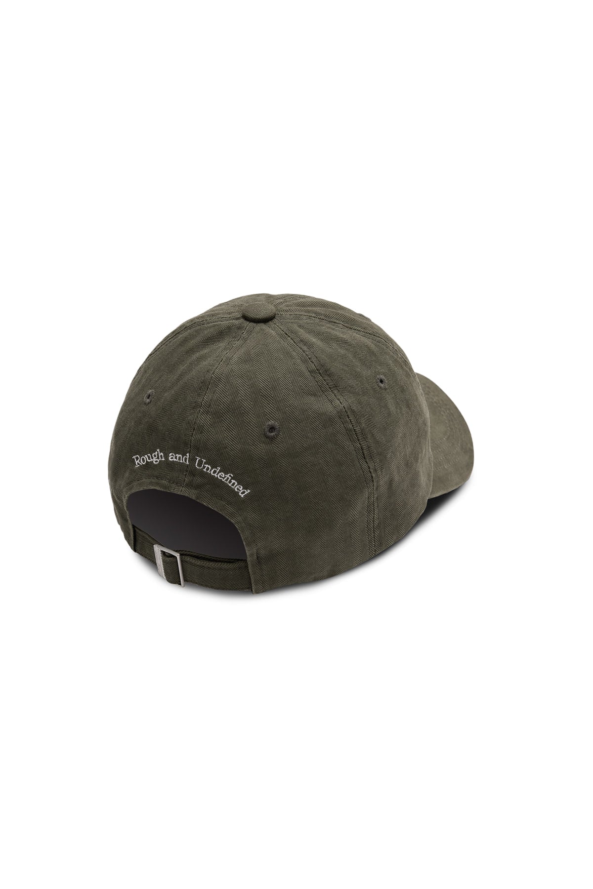 Matin Kim Matin Herringbone Typo Ball Cap in Khaki 卡其色 細節圖 2