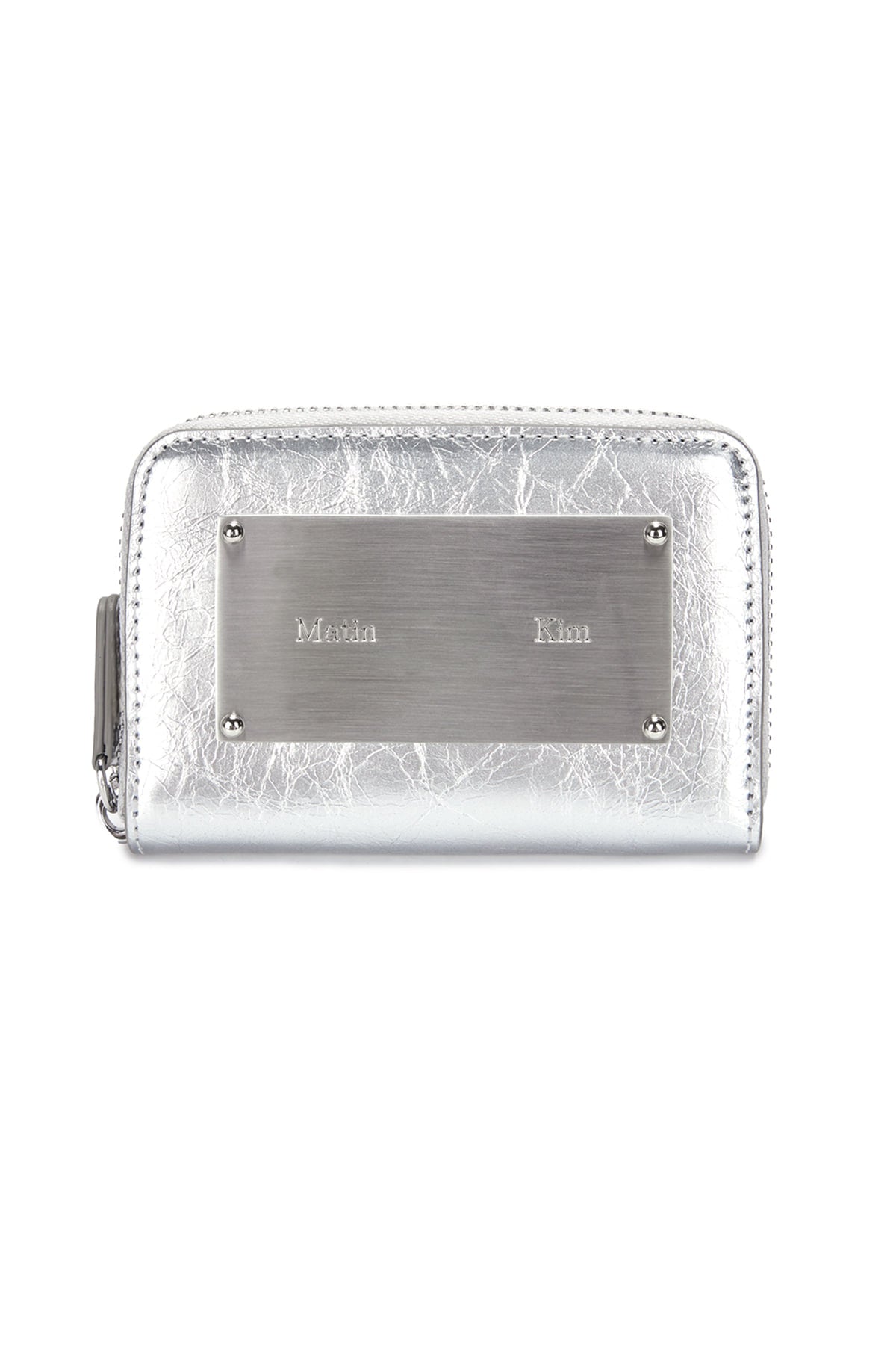 Matin Kim Vintage Compact Wallet in Silver 銀色 短夾 韓國代購 香港