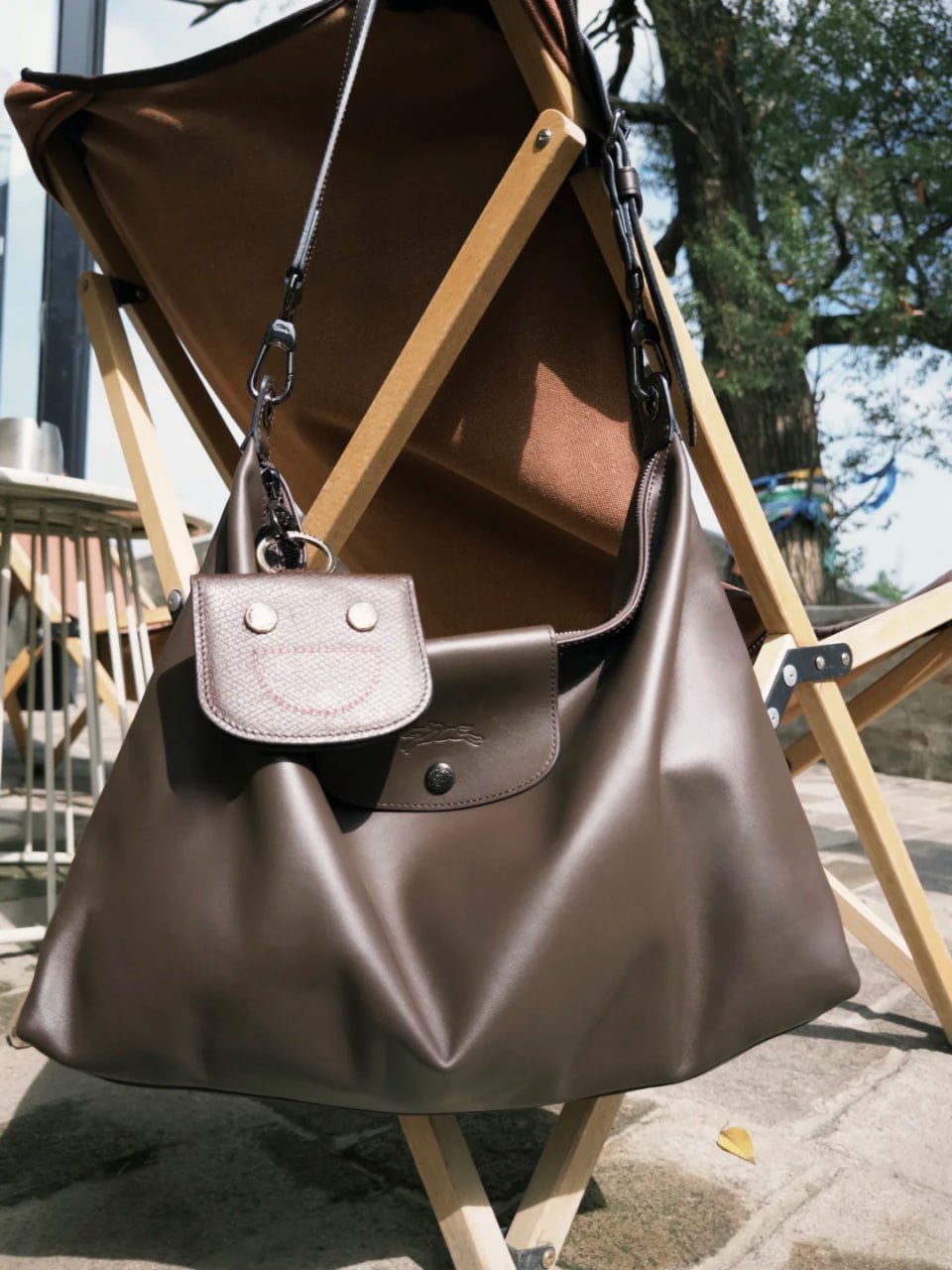 Longchamp - Le Pliage Xtra XL Hobo Bag 牛皮肩背袋 產品細節圖 3