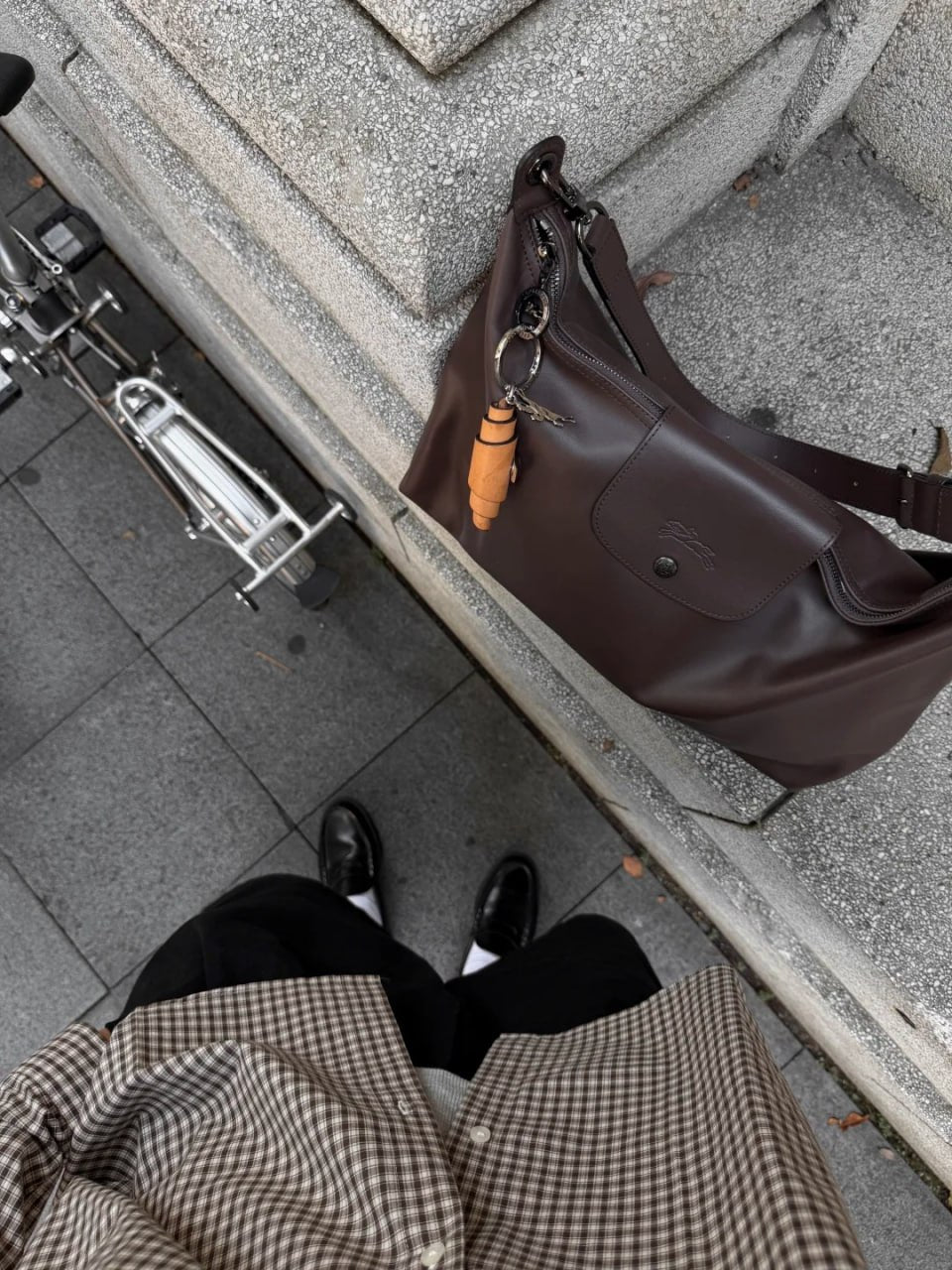Longchamp - Le Pliage Xtra XL Hobo Bag 牛皮肩背袋 產品細節圖 4