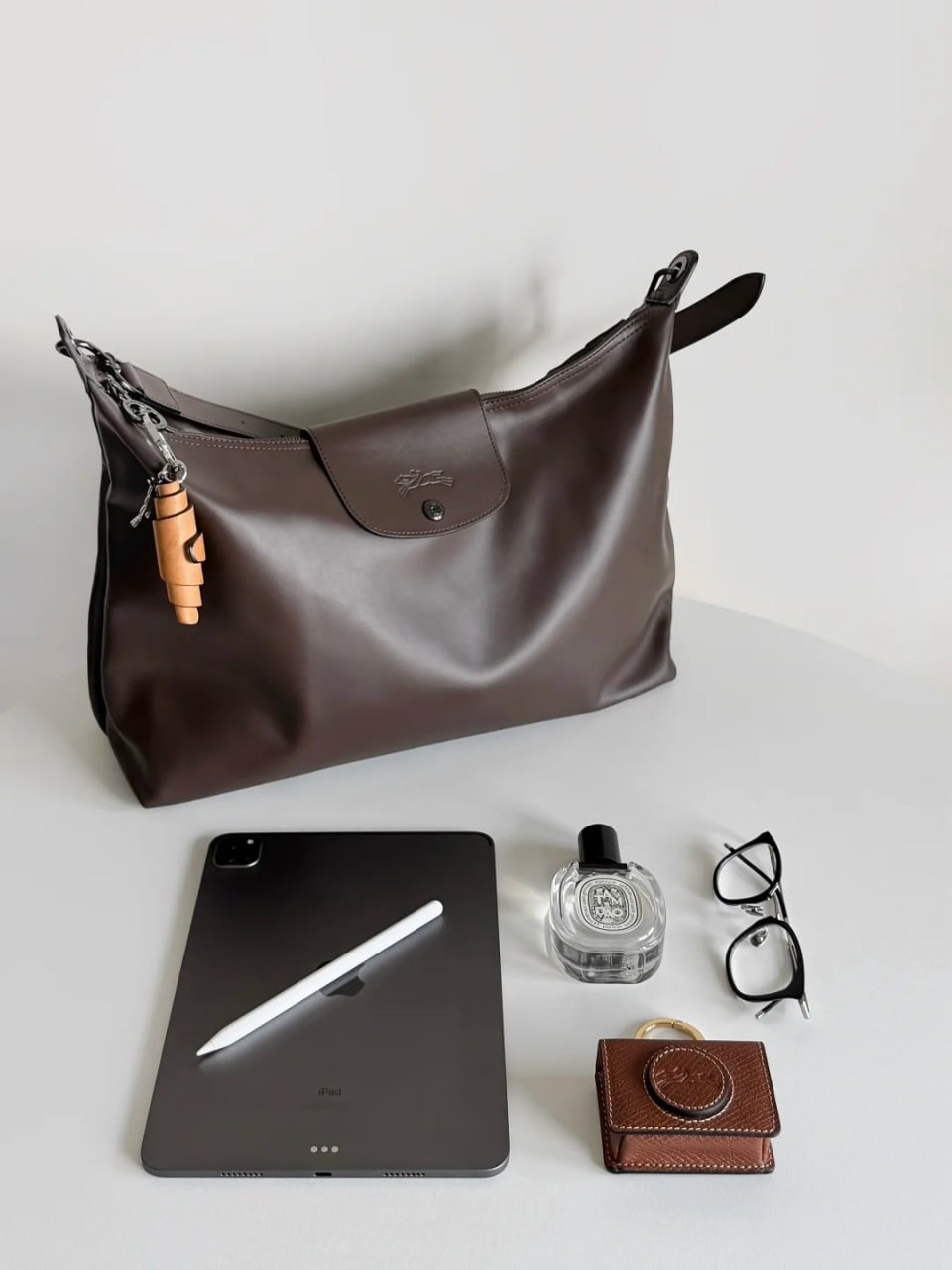Longchamp - Le Pliage Xtra XL Hobo Bag 牛皮肩背袋 產品細節圖 6