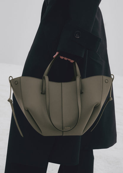 Polène Cyme Mini - Textured Smoky Green