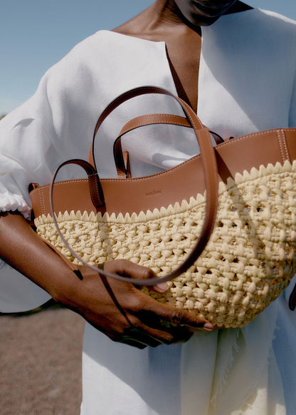 Polène Cyme Mini - Raffia