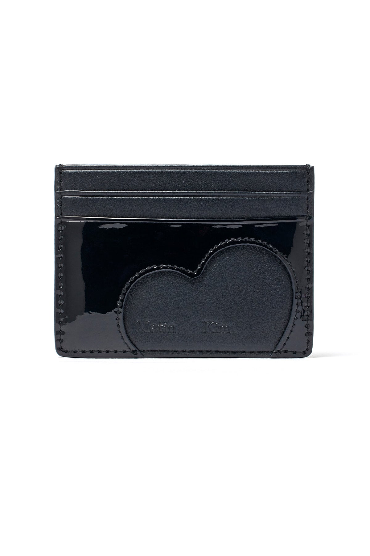 Matin Kim Heart Cut Out Card Wallet in Black 黑色 卡片銀包 韓國代購 香港