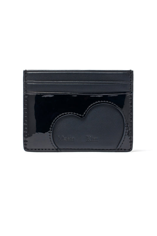 Matin Kim Heart Cut Out Card Wallet in Black 黑色 卡片銀包 韓國代購 香港