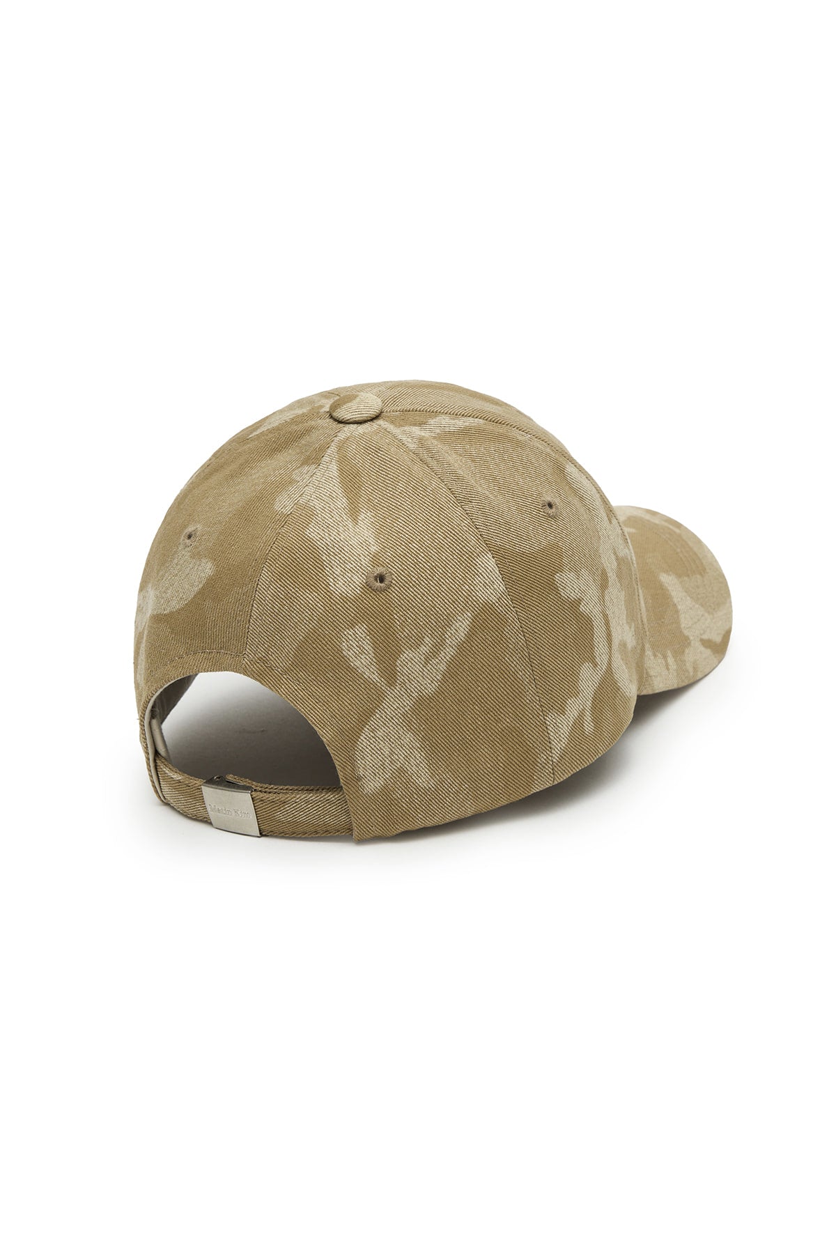 Matin Kim Camouflage Logo Ball Cap in Beige 米色 細節圖 3