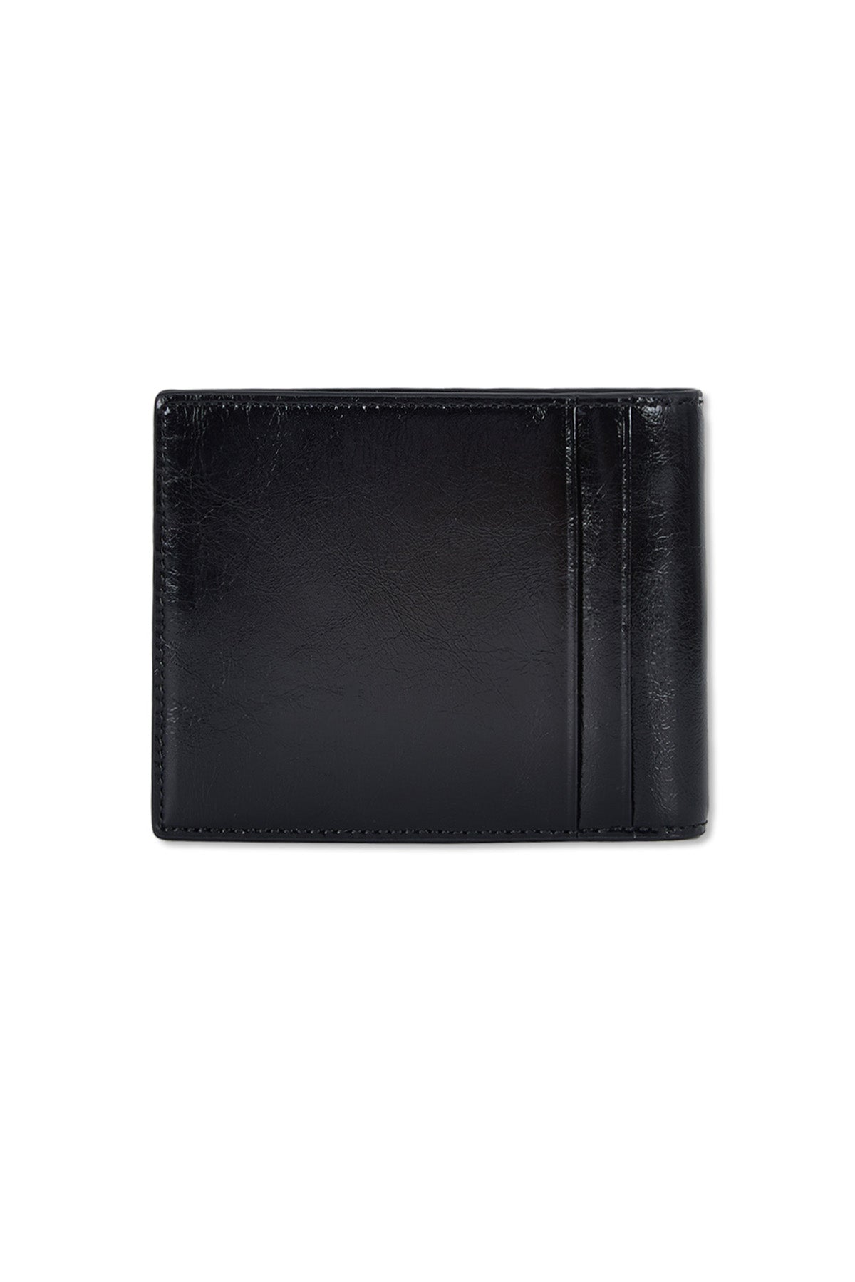 Matin Kim Steel Logo Business Wallet in Black 黑色 細節圖 1