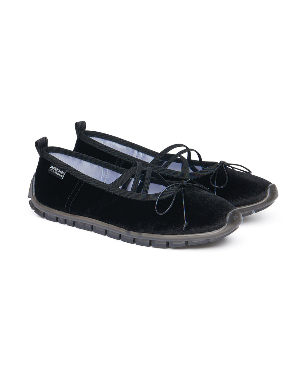 Rockfish Bella Cross Banding Flats 絨面交叉帶平底鞋