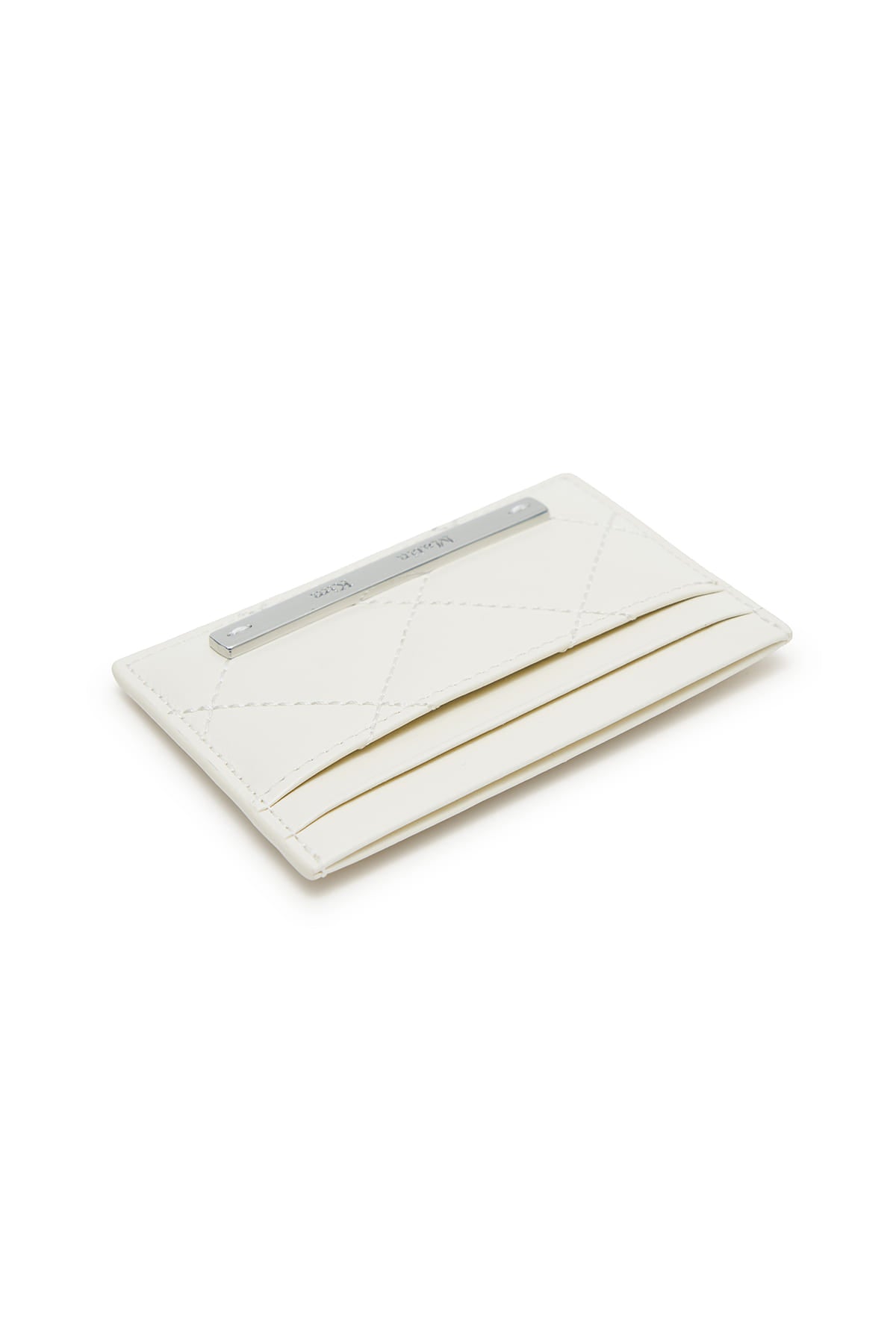 Matin Kim Puff Quilt Card Wallet in Ivory 象牙白 細節圖 3