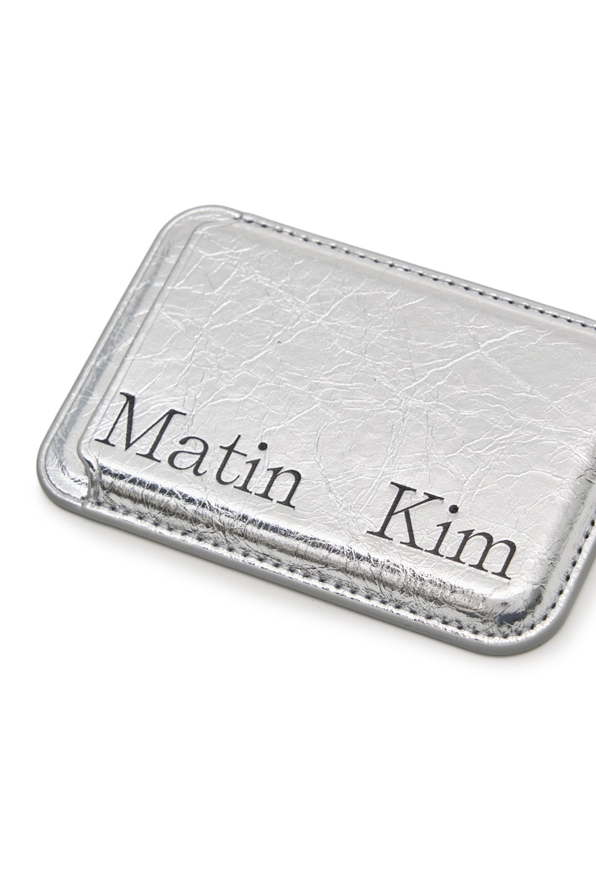 Matin Kim Matin Magnetic Card Wallet in Silver 銀色 細節圖 2