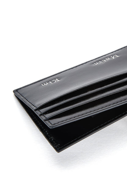Matin Kim Steel Logo Card Wallet in Black 黑色 細節圖 3