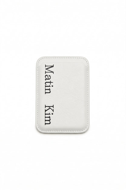Matin Kim Matin Magnetic Card Wallet in Ivory 象牙白 卡片銀包 韓國代購 香港