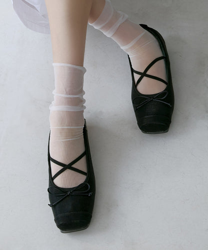 Rockfish Toe Cap Ballet Flats 穿著示範