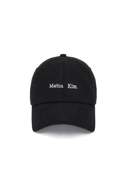 Matin Kim Matin Mini Classic Logo Ball Cap in Black 黑色 棒球帽 韓國代購 香港