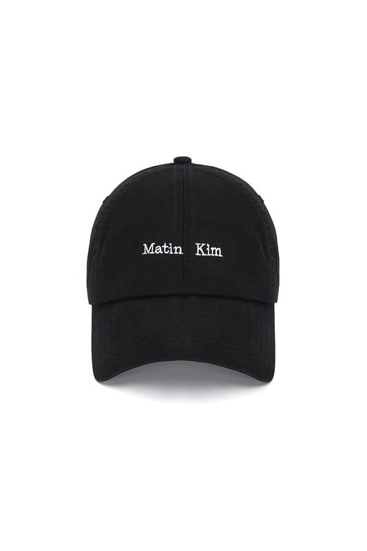 Matin Kim Matin Mini Classic Logo Ball Cap in Black 黑色 棒球帽 韓國代購 香港