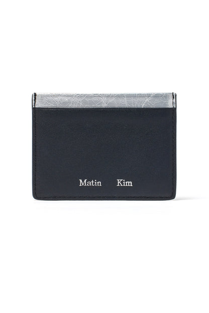 Matin Kim Heart Cut Out Card Wallet in Silver 銀色 細節圖 1